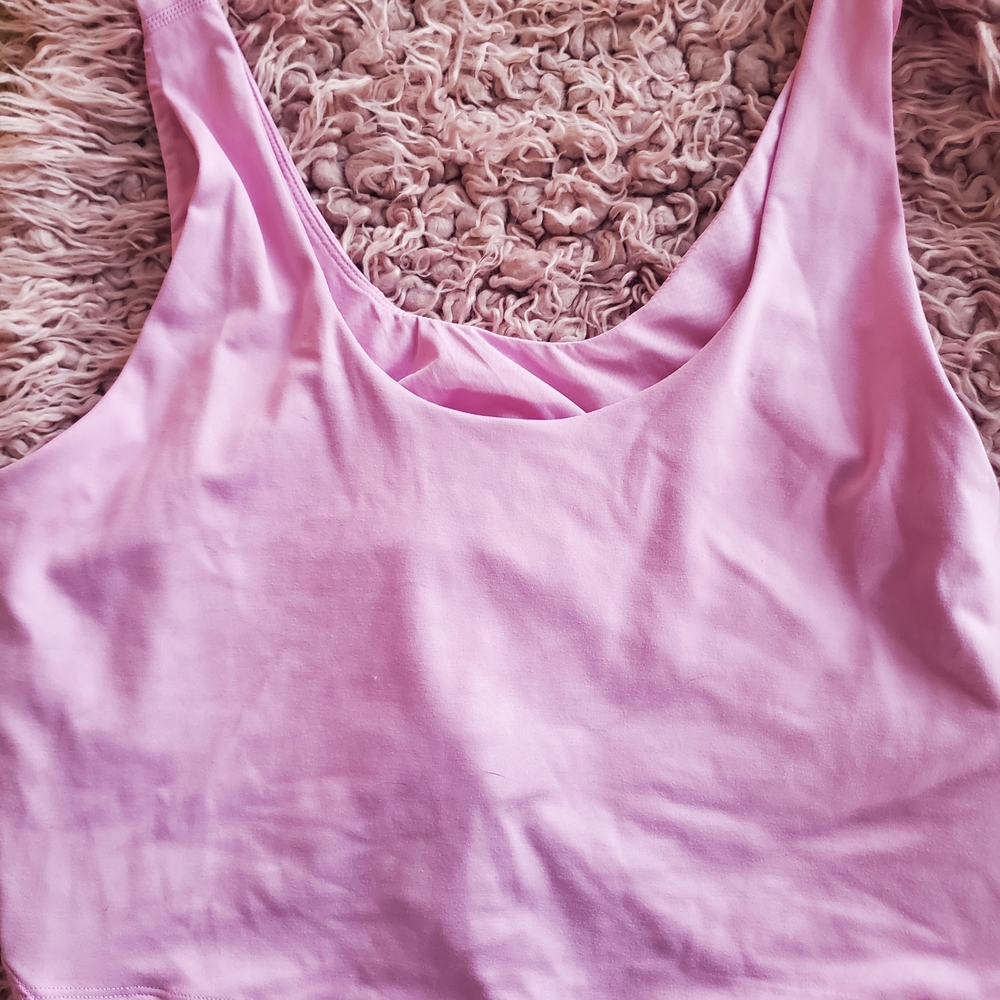 Athletic Works Light Pink Activewear Sports Bra XL